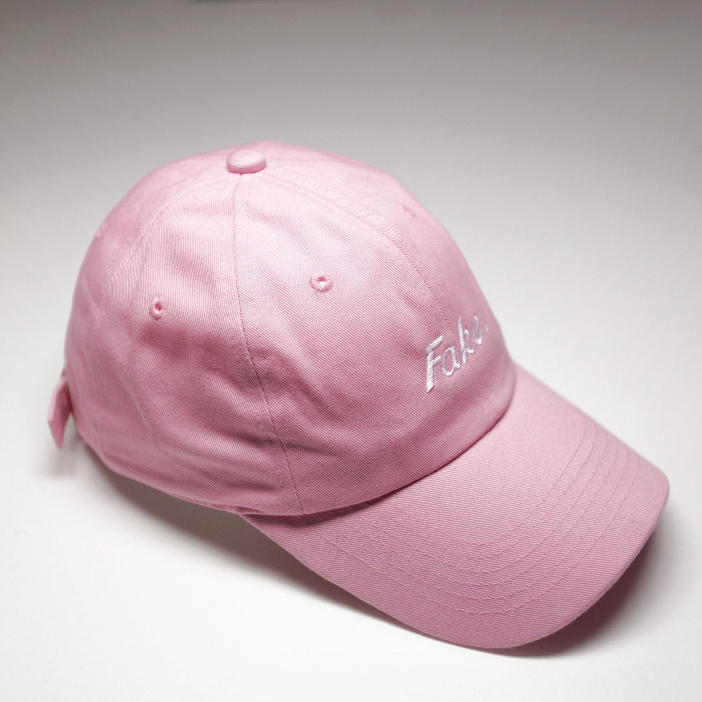 Pink "Fake" Cap - SeasonCaps  - Dad Cap 
